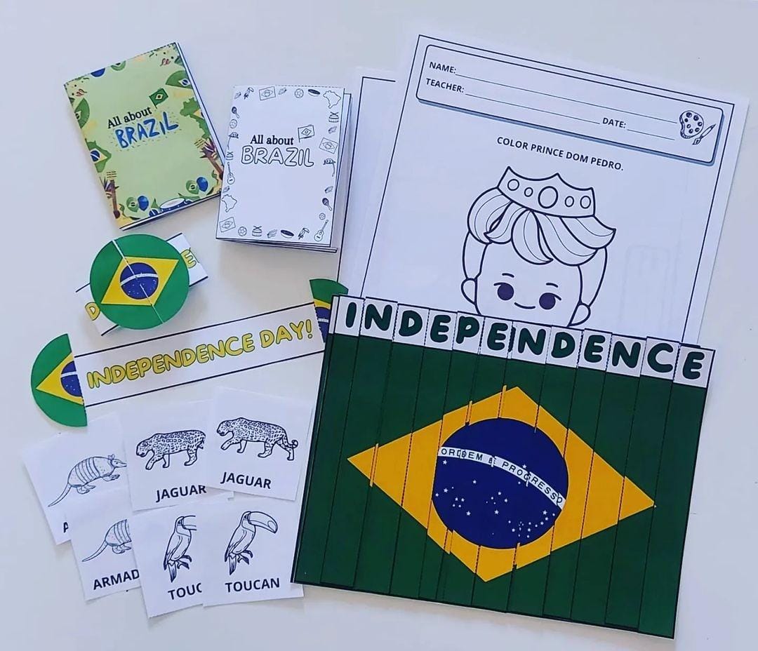 Kit Brazil Independence Day