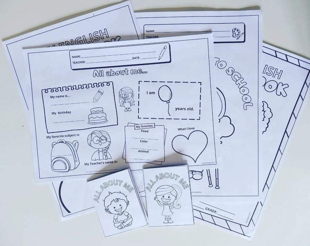 Pack de Atividades Volta às aulas