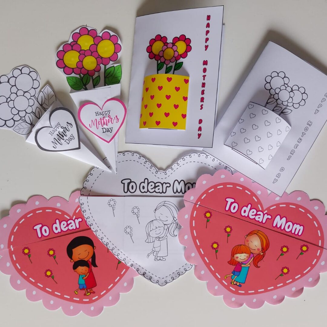 Kit Cartões Mother's Day