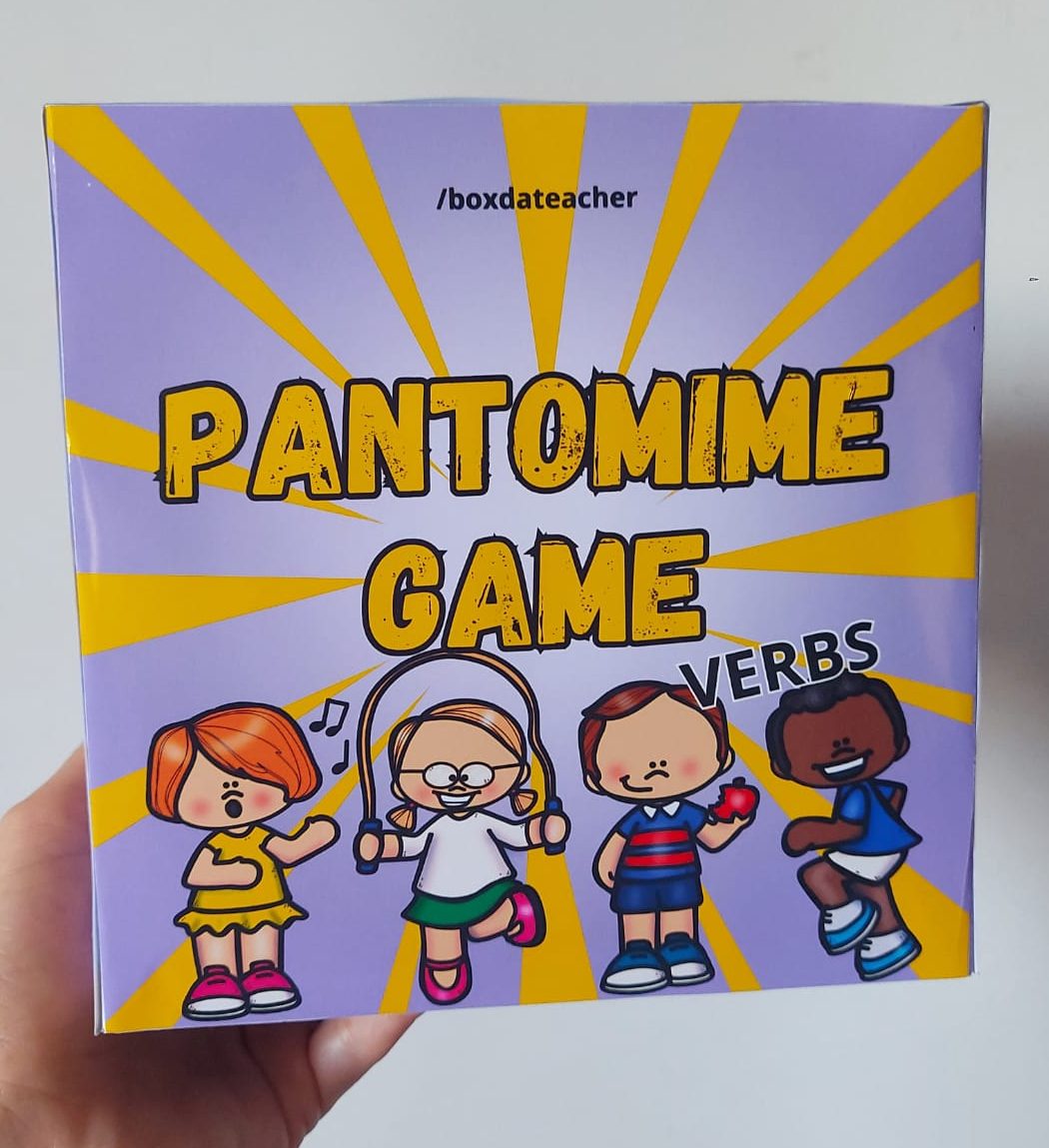 Pantomime Game – Verbs – Box da Teacher