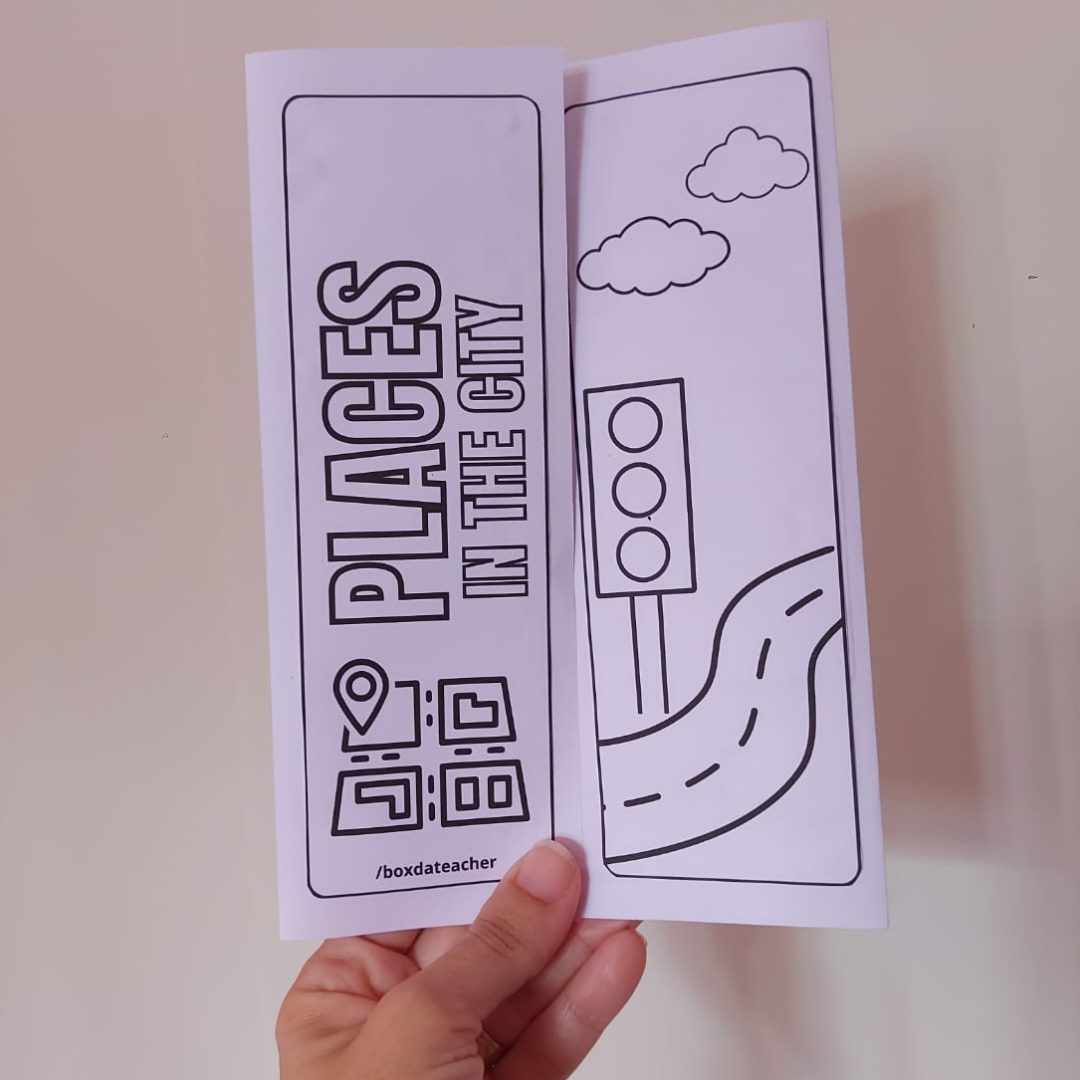 Lapbook Places in the city