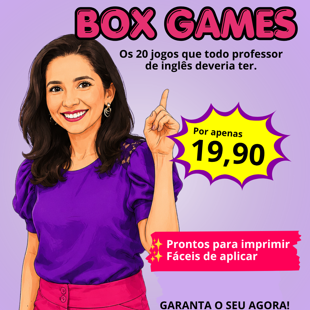 Box Games - 20 jogos para Aulas de Inglês